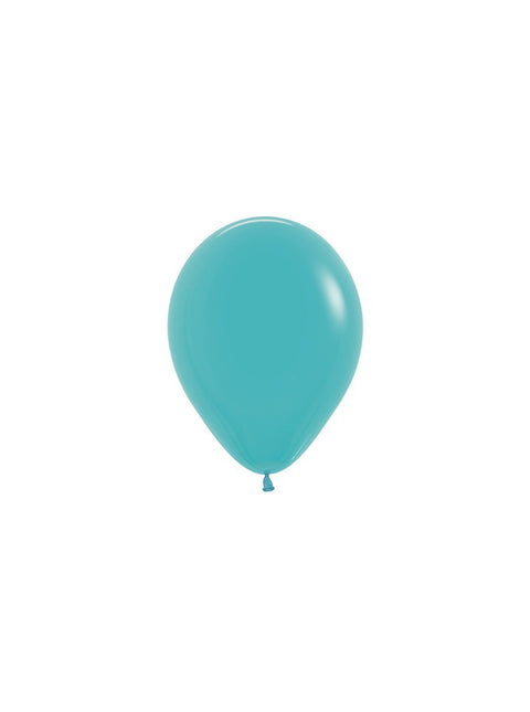 Ballonnen Caribbean Blue 12cm 50st