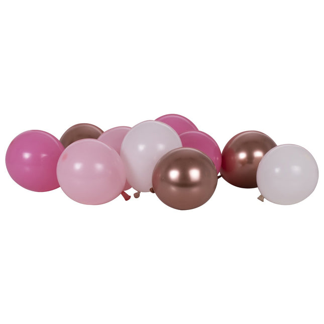 Roze Ballonnen Set 13cm 40st