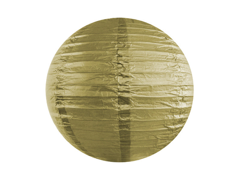 Gouden Lampion Rond 35cm