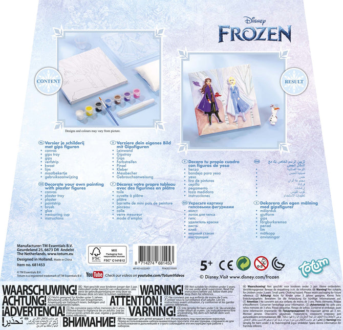 Frozen Schilderij Maken