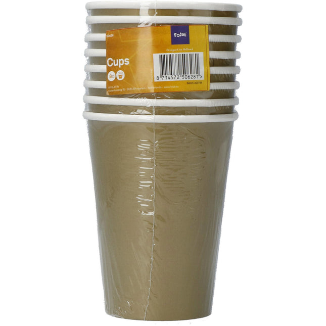 Gouden Bekers Karton 350ml 8st