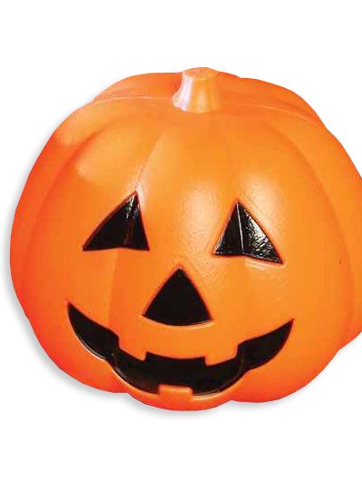 Halloween Pompoen met Licht 15cm