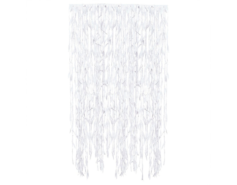 Witte Hangdecoratie Bladeren 1m