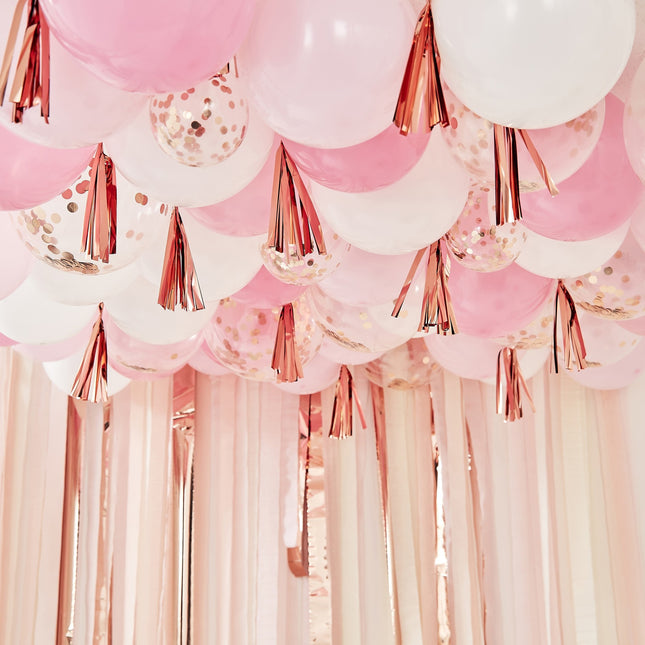 Roze Ballonnen Set 179 delig