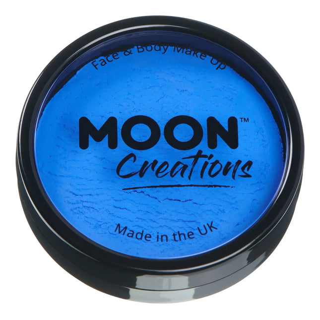 Moon Creations Pro Face Paint Cake Pots Royal Blue 36g