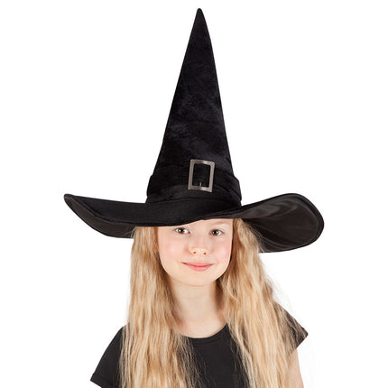 Halloween Heksen Hoed Kind Zwart