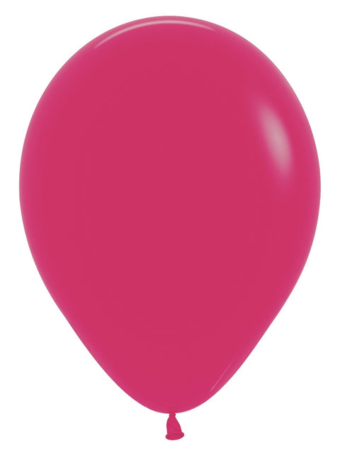 Ballonnen Raspberry 30cm 12st