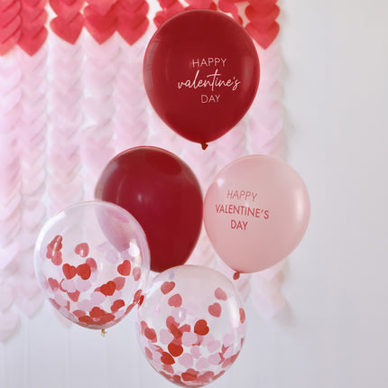 Ballonnen Set Happy Valentine'S Day 30cm