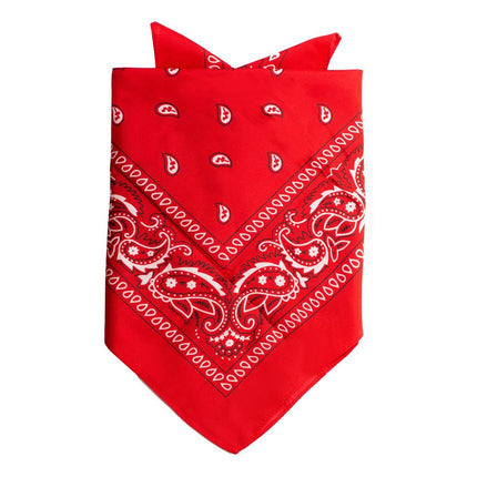 Bandana Traditioneel Rood 55cm