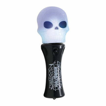 Halloween Zaklamp Schedel 14cm