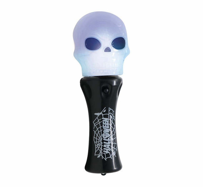 Halloween Zaklamp Schedel 14cm