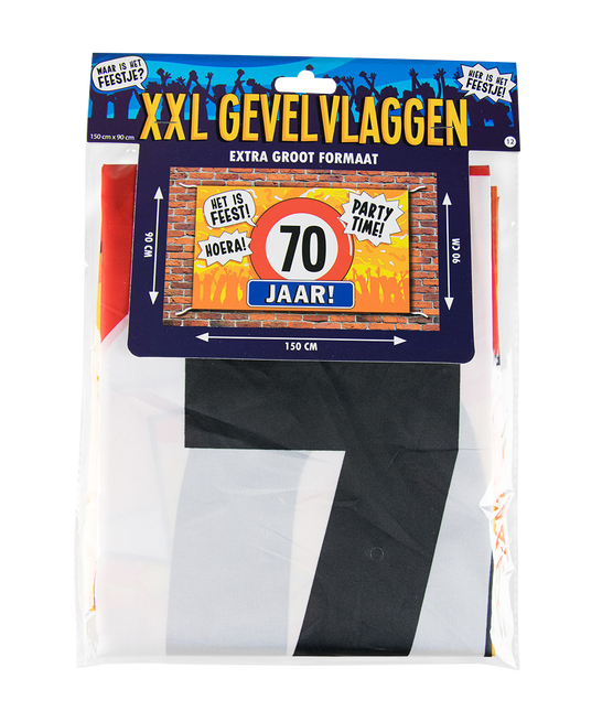 Gevelvlag 70 Jaar 1,5m