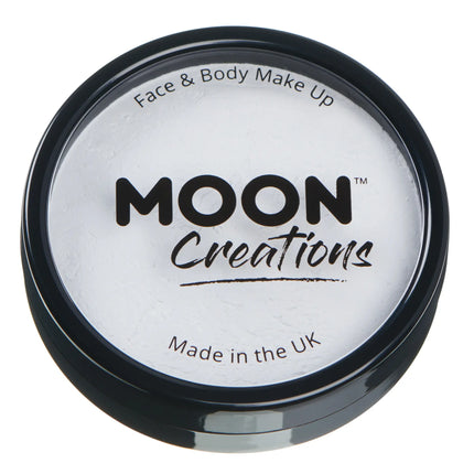 Moon Creations Pro Face Paint Cake Pots White 36g