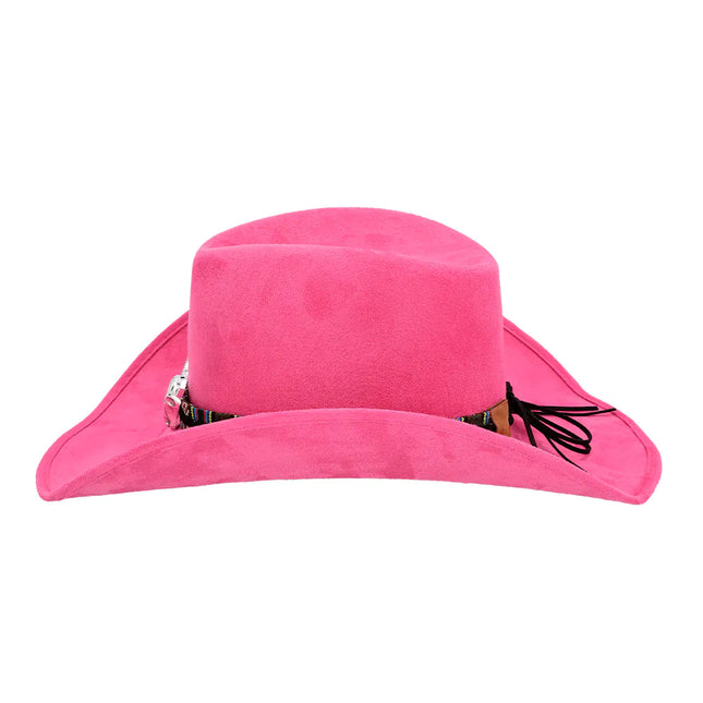 Roze Cowboy Hoed Luxe