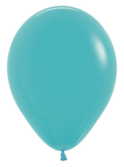 Ballonnen Caribbean Blue 30cm 50st