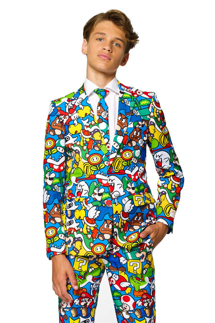 Super Mario Pak Jongen Tiener OppoSuits