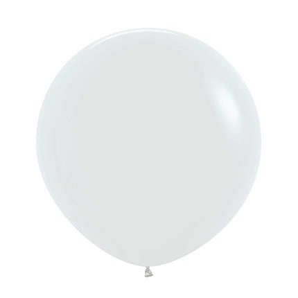 Ballonnen White 61cm 10st