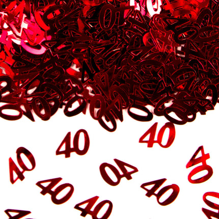 Tafelconfetti 40 Jarig Jubileum 14gr