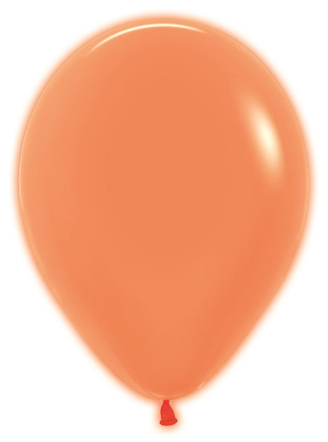 Ballonnen Neon Orange 30cm 50st