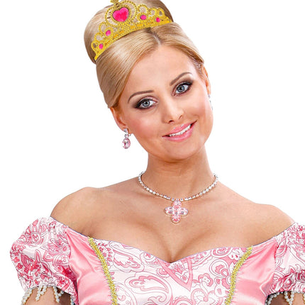 Goud Roze Tiara