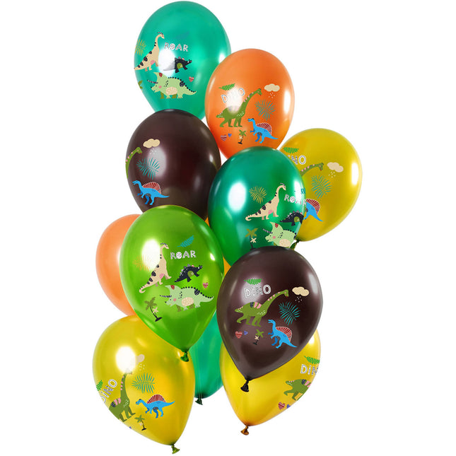 Dinosaurus Ballonnen 30cm 12st