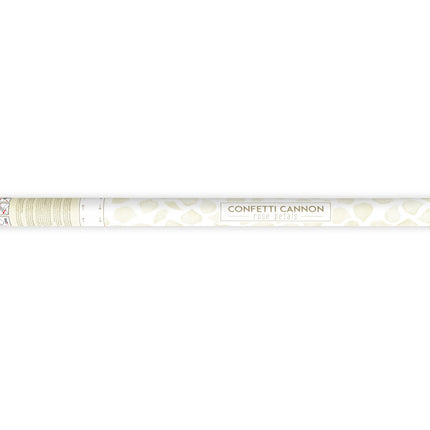 Confetti Kanon Vanille Creme Rozenblaadjes 80cm