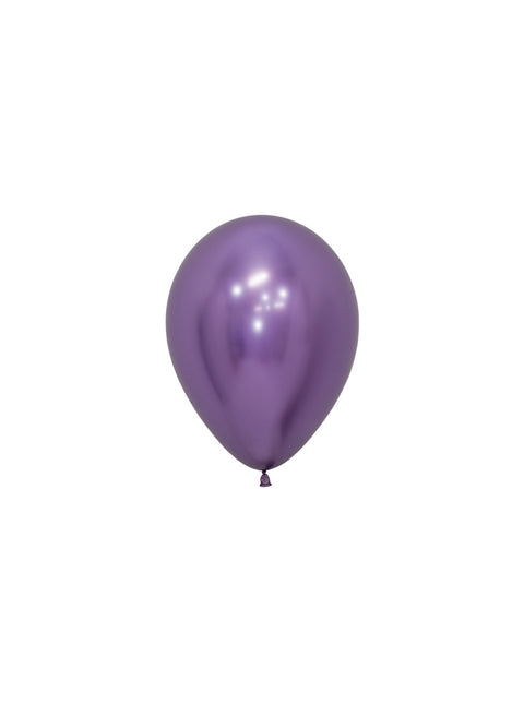 Ballonnen Reflex Violet 12cm 50st