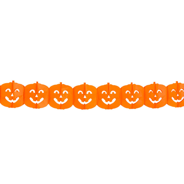 Halloween Slinger Pompoen 4m