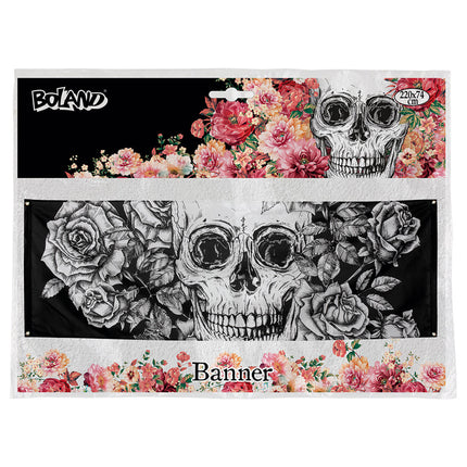 Halloween Day Of The Dead Vlag XL Versiering 2,2m