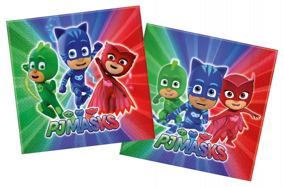 Pj Masks Servetten 33cm 20st