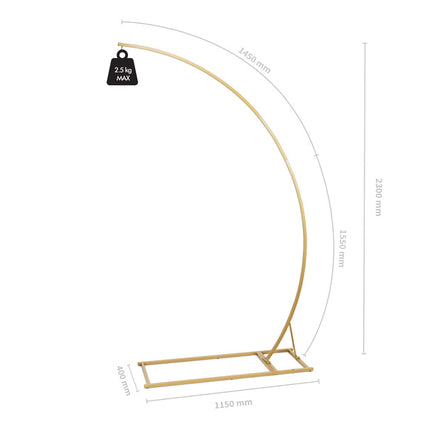 Gouden Kroonluchter Standaard 2,3m