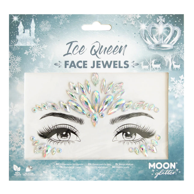 Moon Glitter Face Jewels Ice Queen