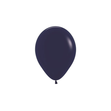 Ballonnen Navy Blue 12cm 50st