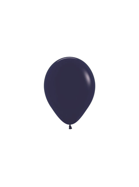 Ballonnen Navy Blue 12cm 50st