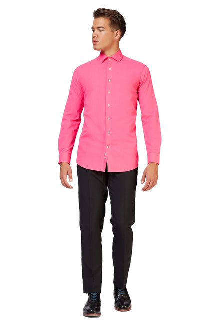 Roze Overhemd Heren OppoSuits