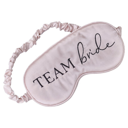 Roze Slaapmasker Team Bride