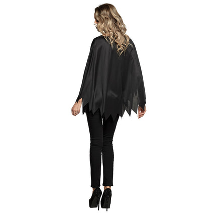 Halloween Skelet Poncho