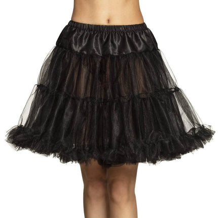 Zwarte Petticoat Deluxe