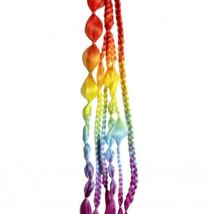 Hair Extension Festival Rainbow Colors