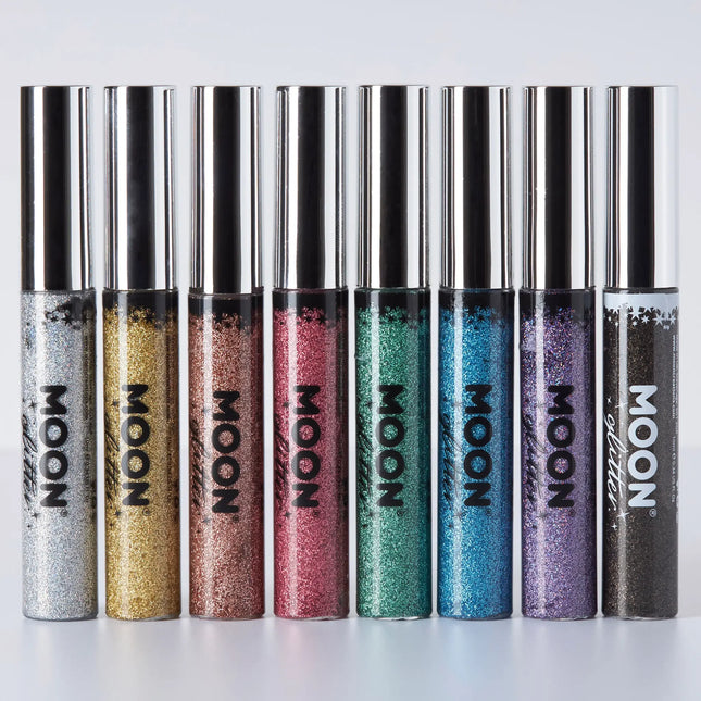 Moon Glitter Holographic Glitter Eye Liner Pink 10ml