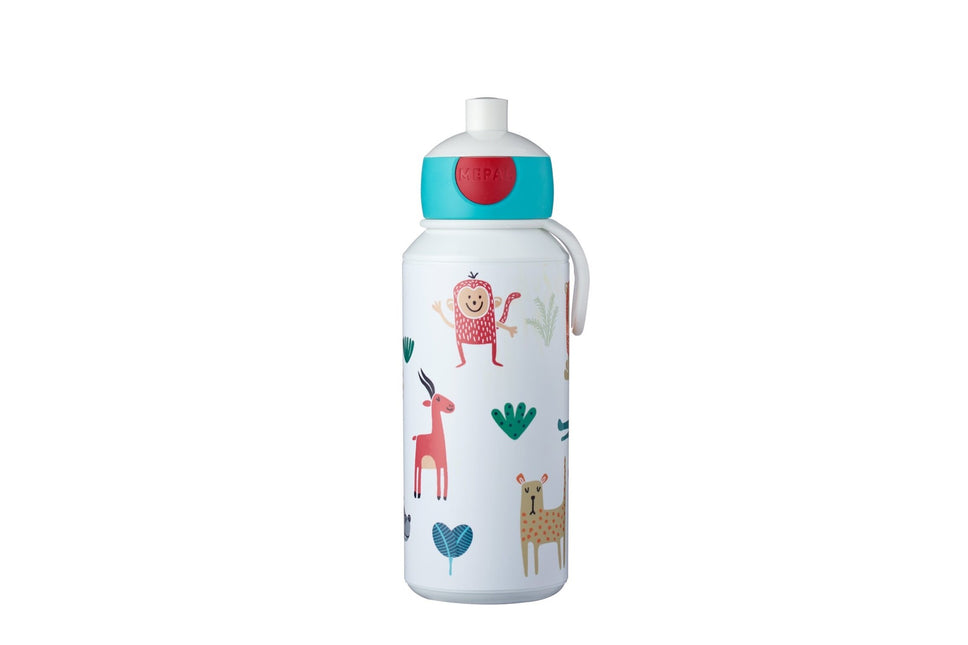 Drinkfles Pop-Up Campus 400ml Animal Friends