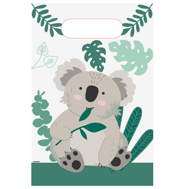 Uitdeelzakjes Koala 23cm 8st