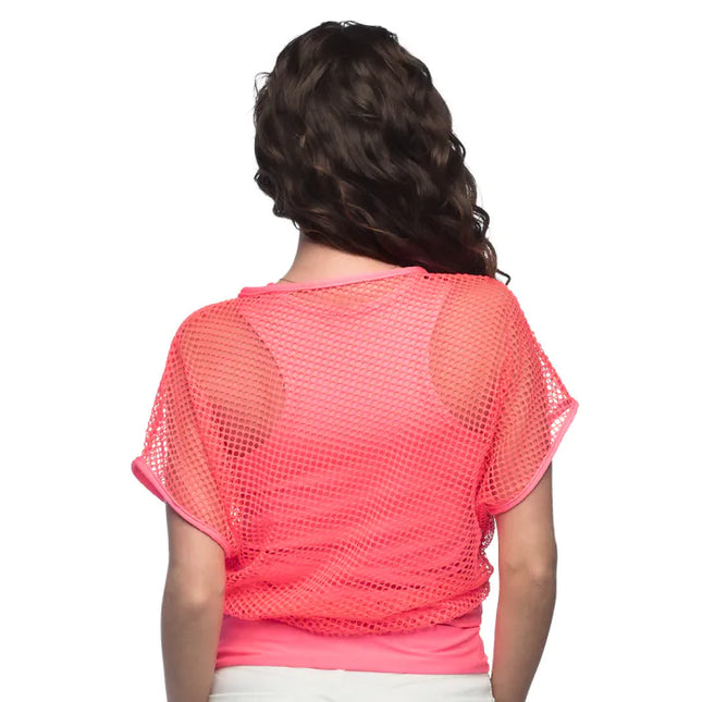 Visnet Shirt Roze Dames M-L | 40-46