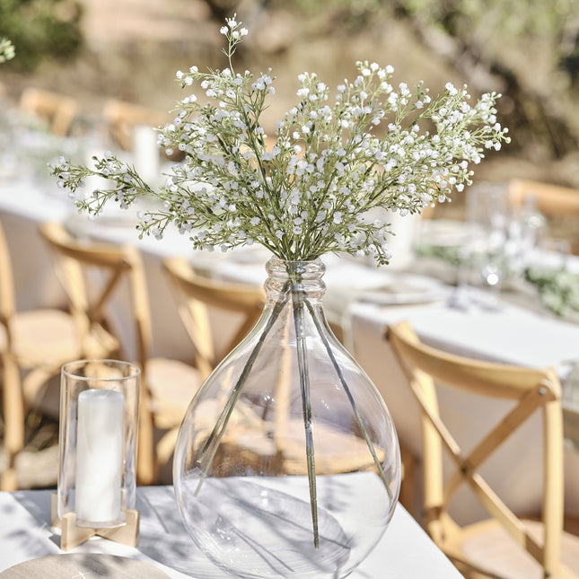 Droogbloemen Gypsophilia Stems 40cm 5st