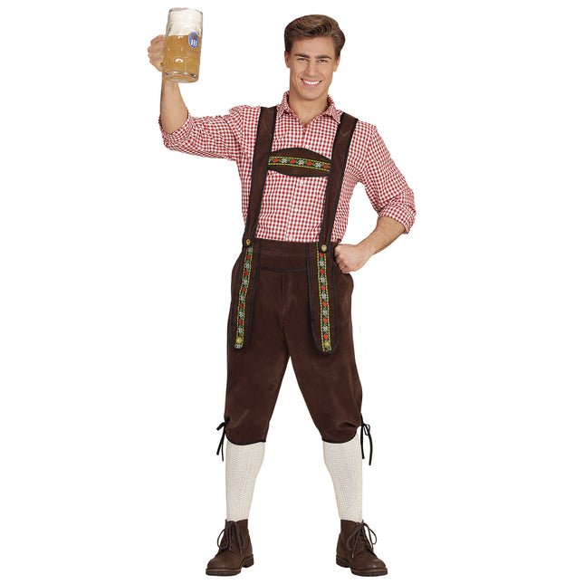 Oktoberfest Lederhose Bruin Heren