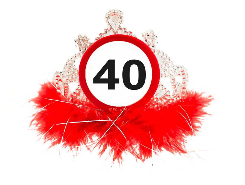 Kroontje 40 Jaar Verkeersbord