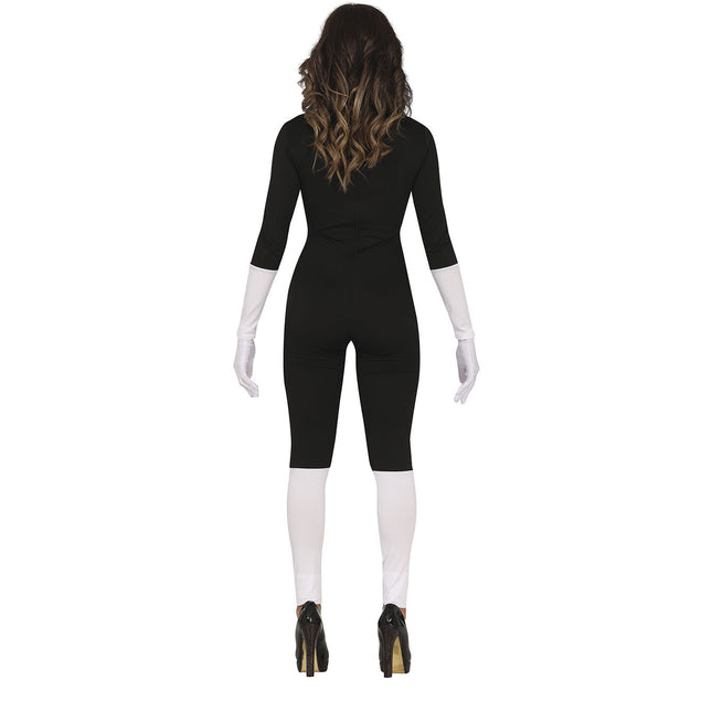 Spinnenweb Halloween Kostuum Jumpsuit