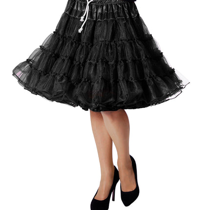 Zwarte Petticoat Luxe