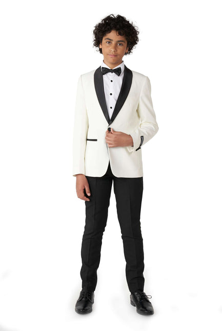 Witte Smoking Jongen Tiener OppoSuits