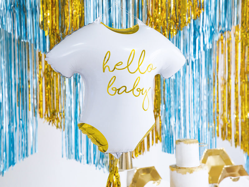 Helium Ballon Romper Hello Baby Leeg 45cm